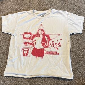 Olivia Rodrigo “GUTS!” Graphic T-Shirt – Official Merch